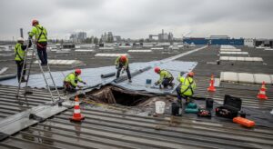 Emergency Industrial Roof Repair
