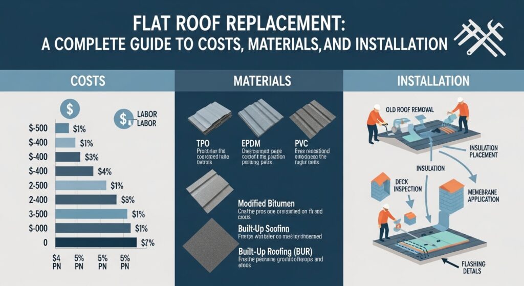 Flat Roof Replacement