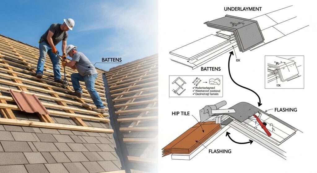 Tile Roof Replacement