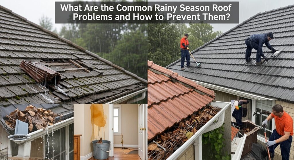 What Are the Common Rainy Season Roof Problems and How to Prevent Them?