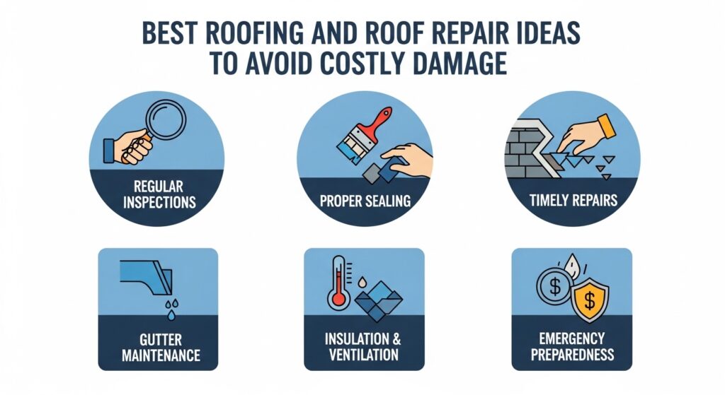 Best Roofing and Roof Repair Ideas to Avoid Costly Damage