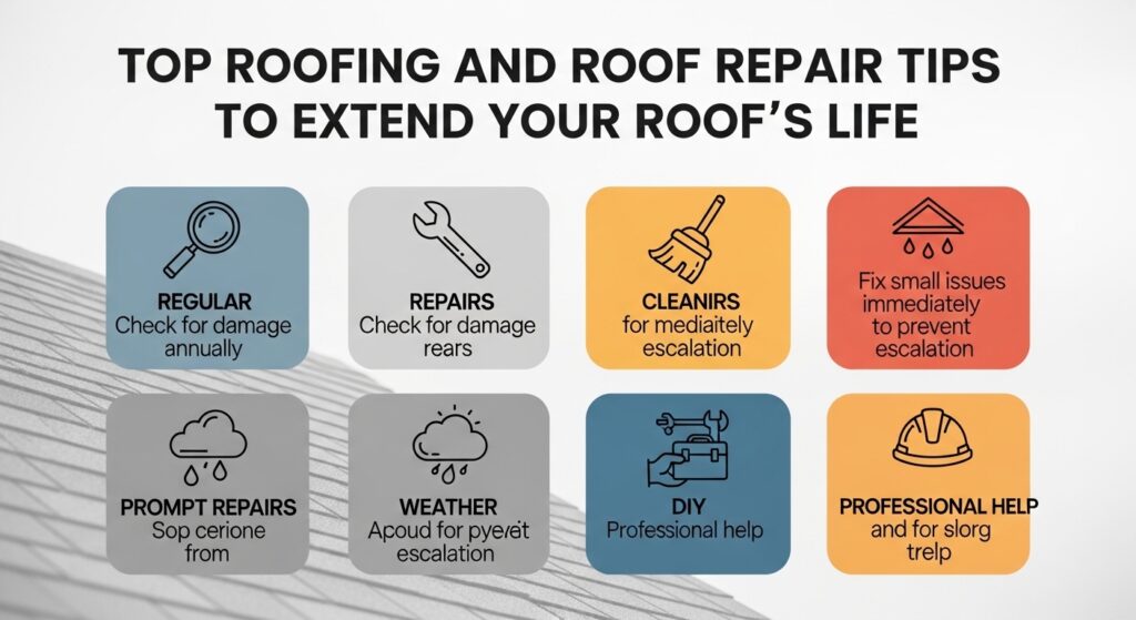 Top Roofing and Roof Repair Tips to Extend Your Roof’s Life